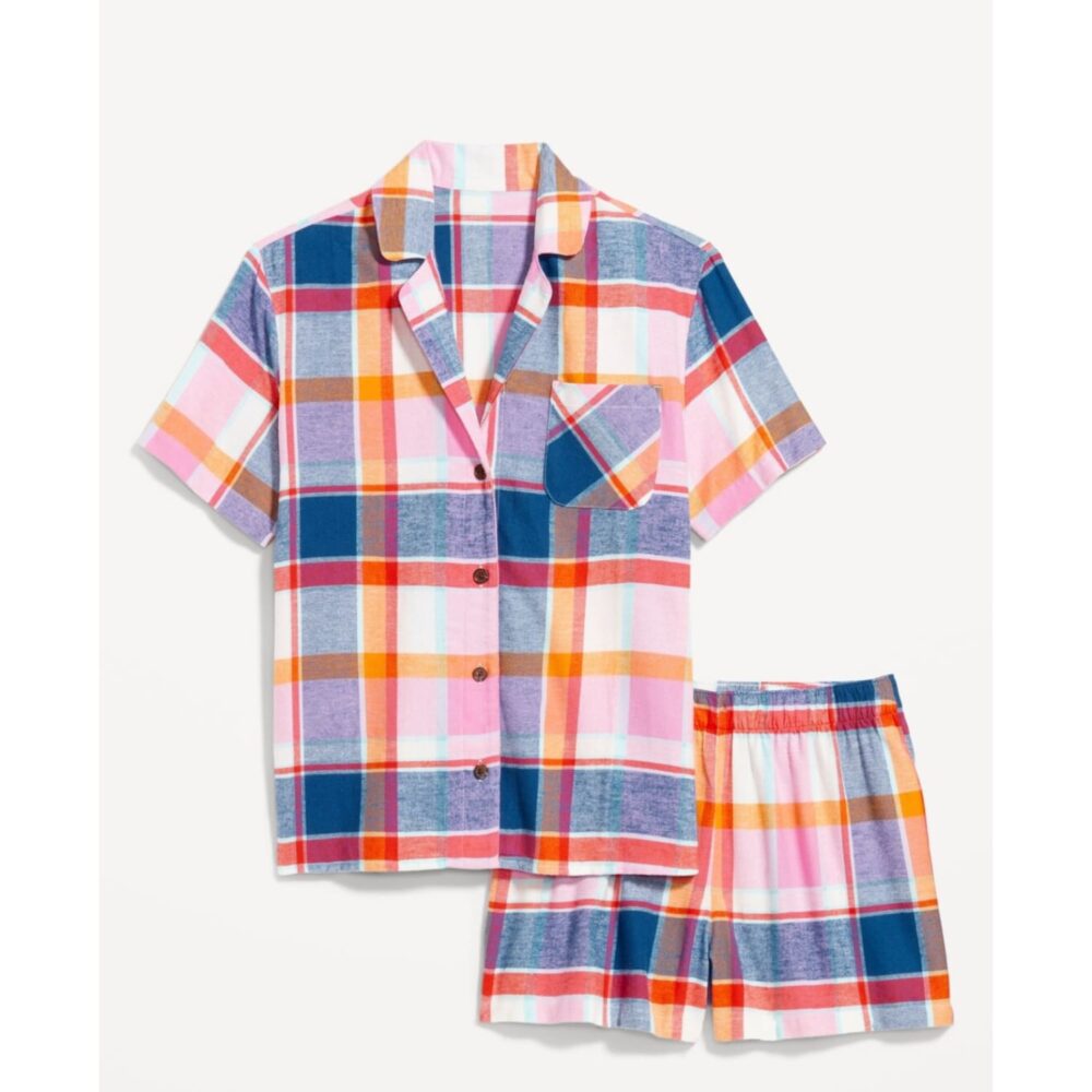 Checks print lounge wear set - Image 2