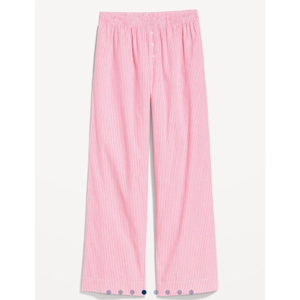 Pink strip pyjama pant for women - Image 3