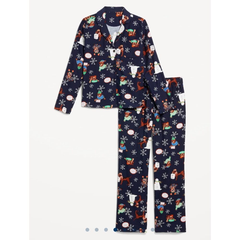 Holiday print pyjama pant for women - Image 3