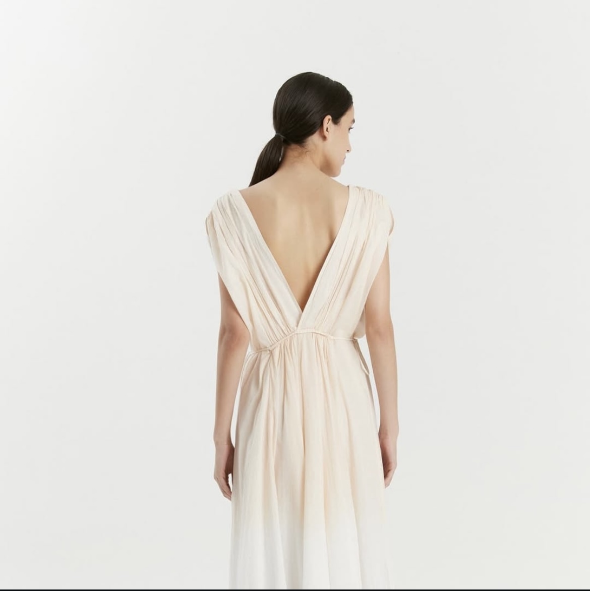 Boho Ombre beach kaftan for women - Image 2