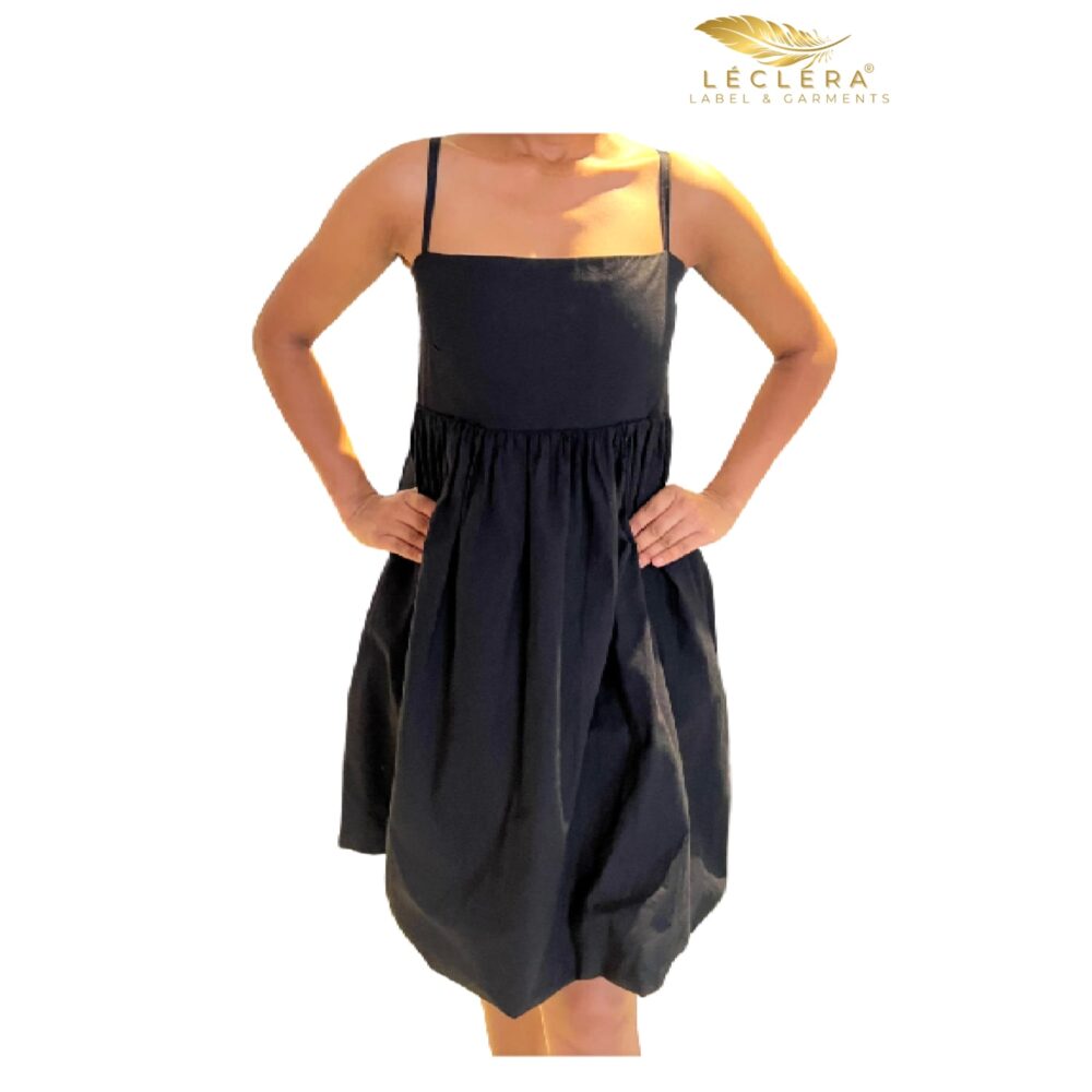 Short Slip Dress Black for women