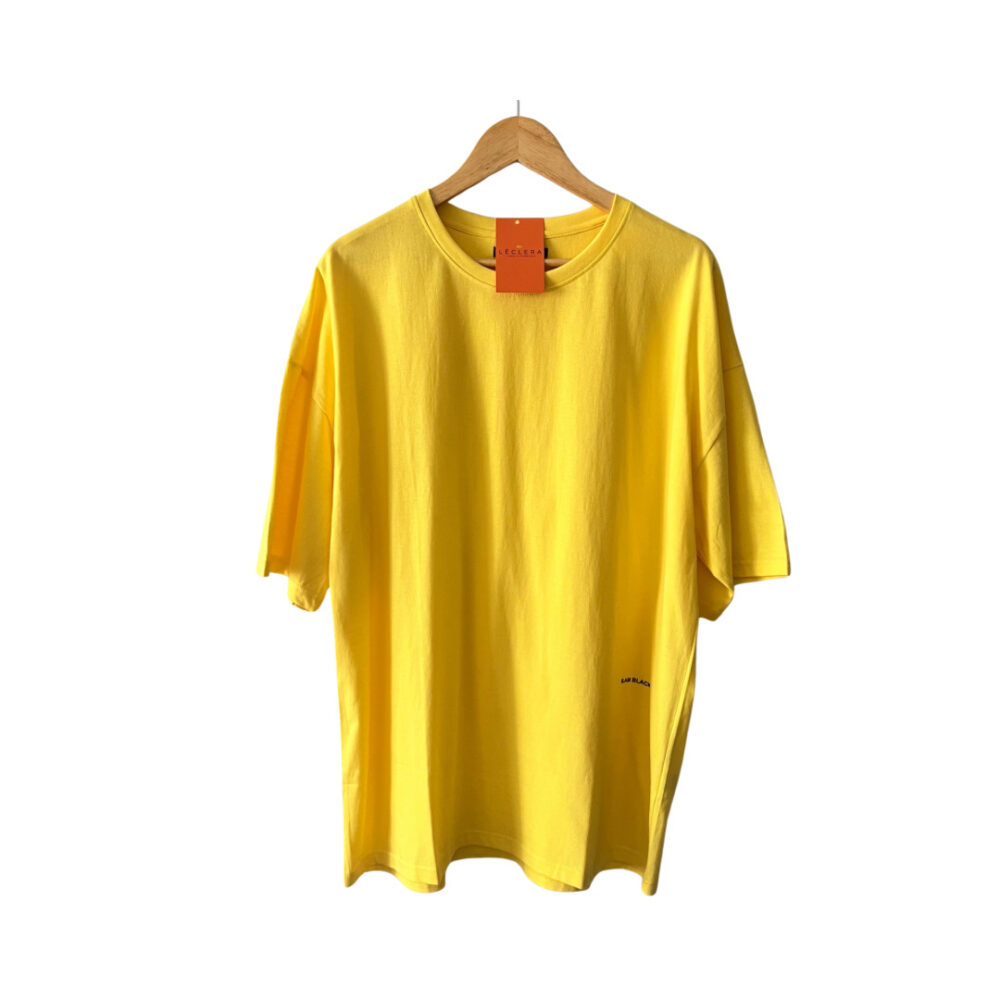 Oversized T-shirt yellow