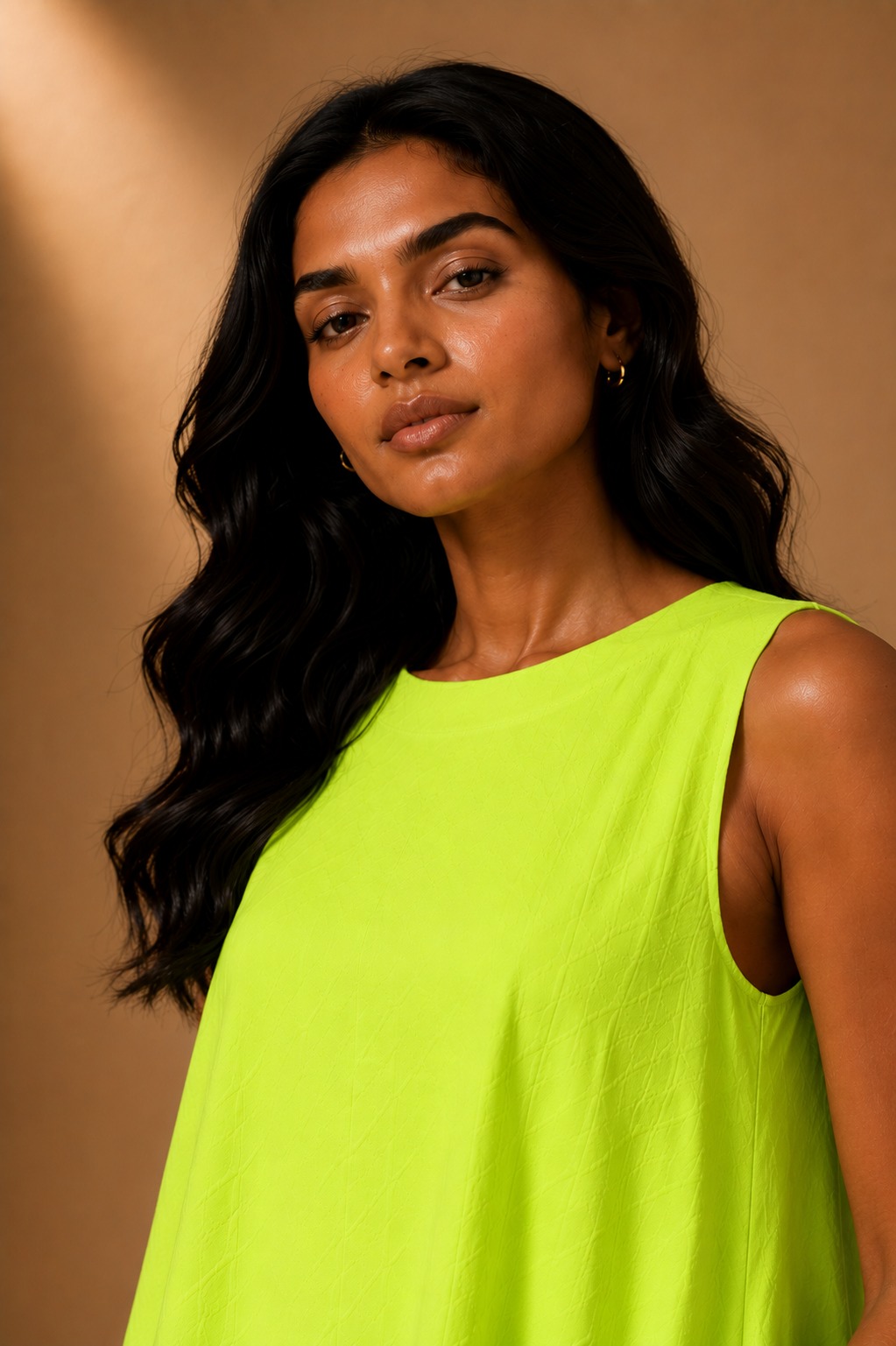 CRIMSON ETOILE PARROT GREEN DRESS - Image 3